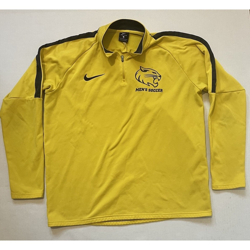 Nike Dri-Fit Men's Soccer Randolph College 1/4 Zip Sweater‎ Jacket - Large